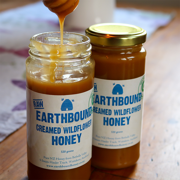 Creamed Wildflower Honey - Earthbound Honey