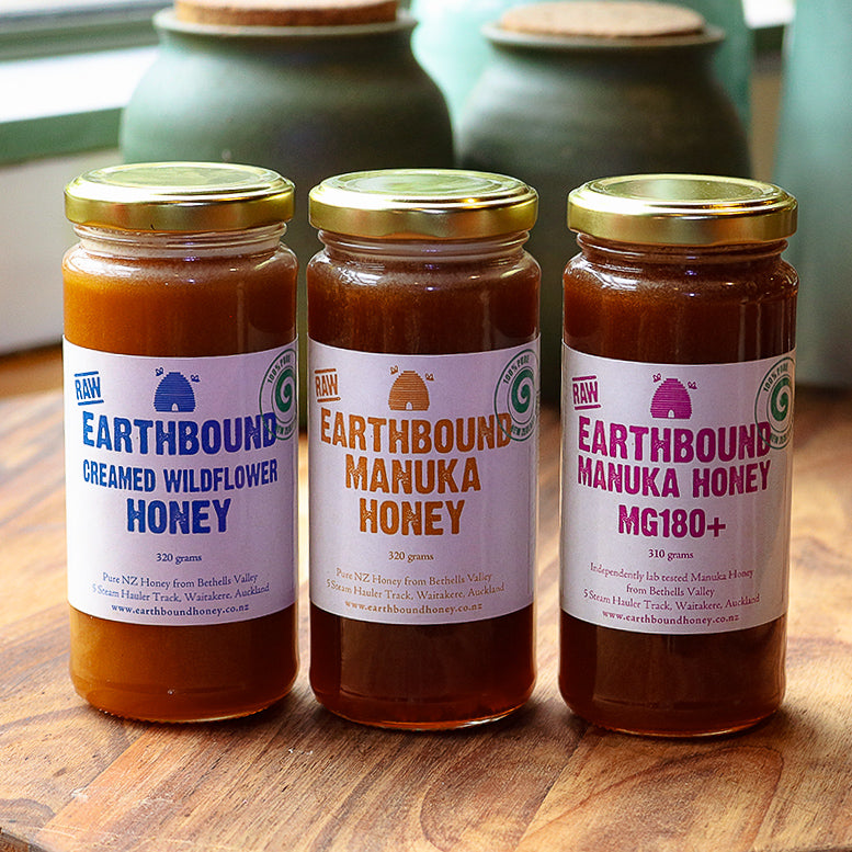 Earthbound Tasting Range - Earthbound Honey